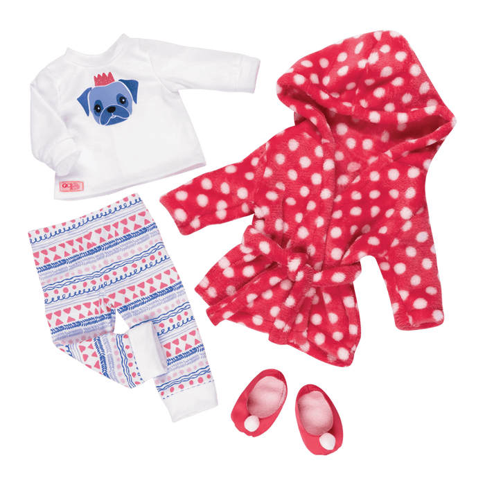Snuggle Up deluxe pajama outfit all components