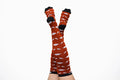 Softies Women's Fashion Lipstick Nursing Socks LIPS01 - City Workwear