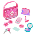 Girl's fashion purse with accessories