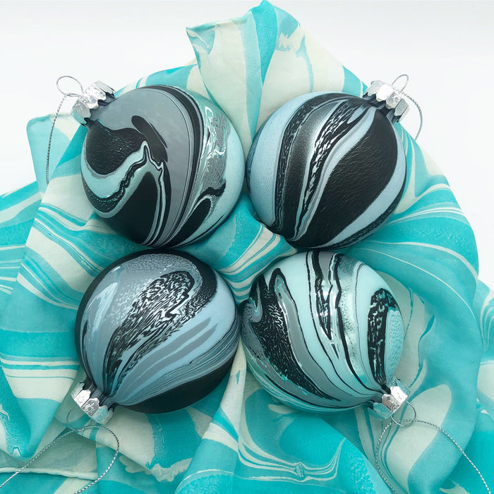 Spearmint Small Ornament Set - No One Alike