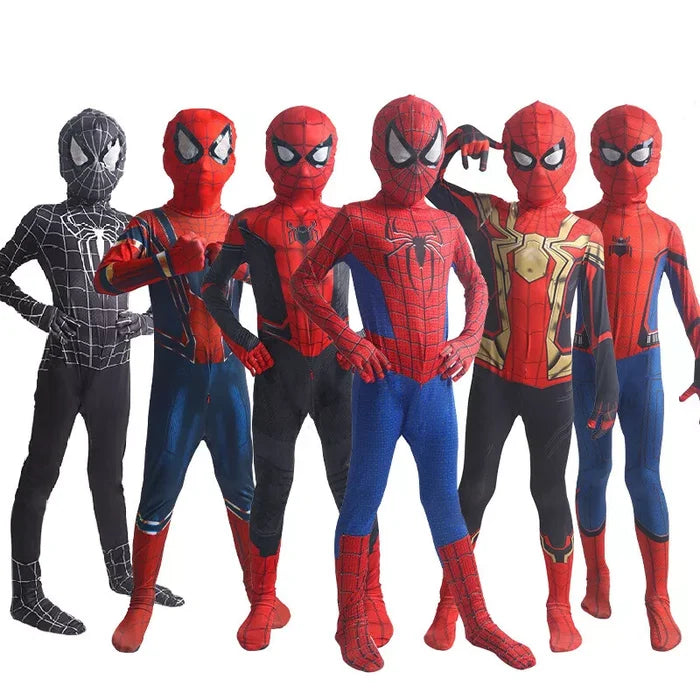 Spiderman Venom Bodysuit - Kids Jumpsuit Prop - Halloween Cos