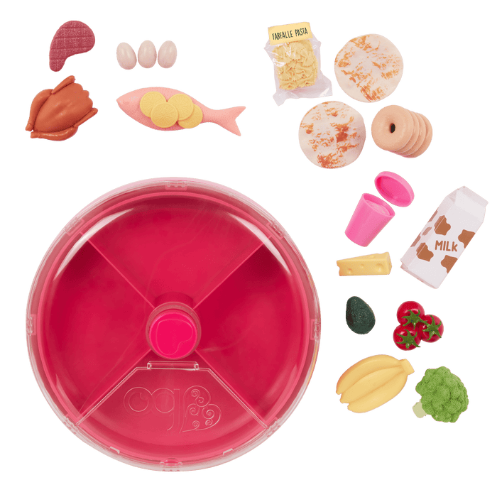 Our Generation Spin & Serve Play Food Set for 18-inch Dolls
