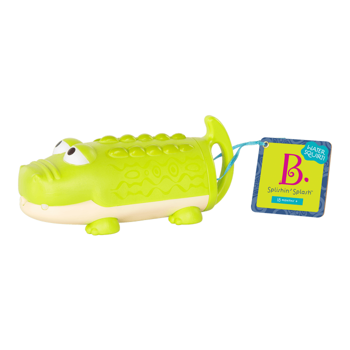 Crocodile water squirt.