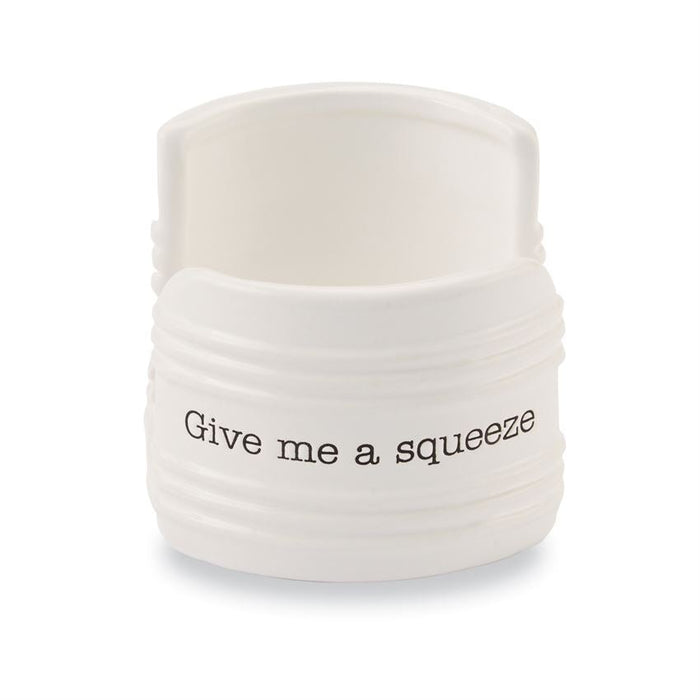 Sponge Caddy "Give Me a Squeeze" Circa Mud Pie