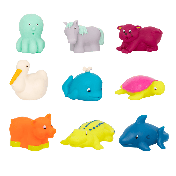 Animal water squirts.