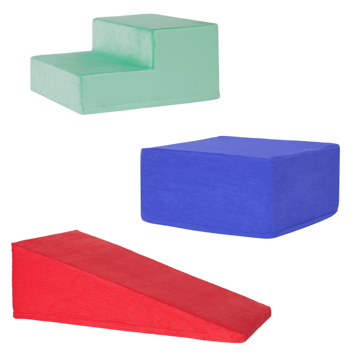 Three pieces of foam shape set
