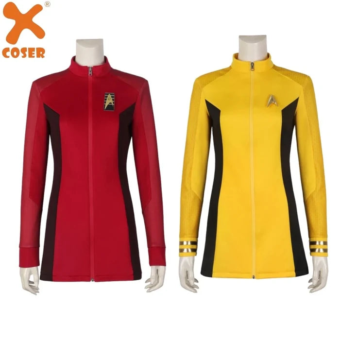 Star Trek Strange New Worlds Uniform - Captain Kirk Shirt - Women Halloween