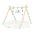 Wooden baby gym.