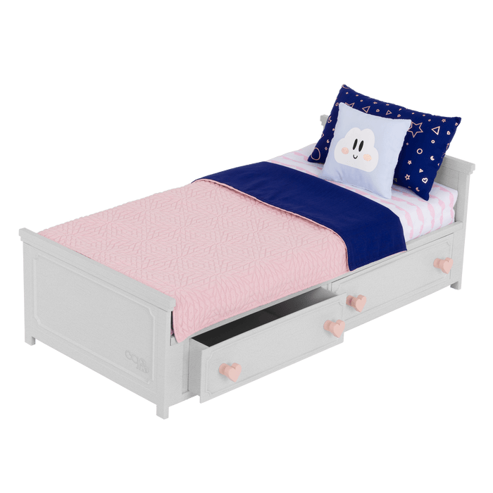 Our Generation Starry Slumbers Platform Bed for 18-inch Dolls