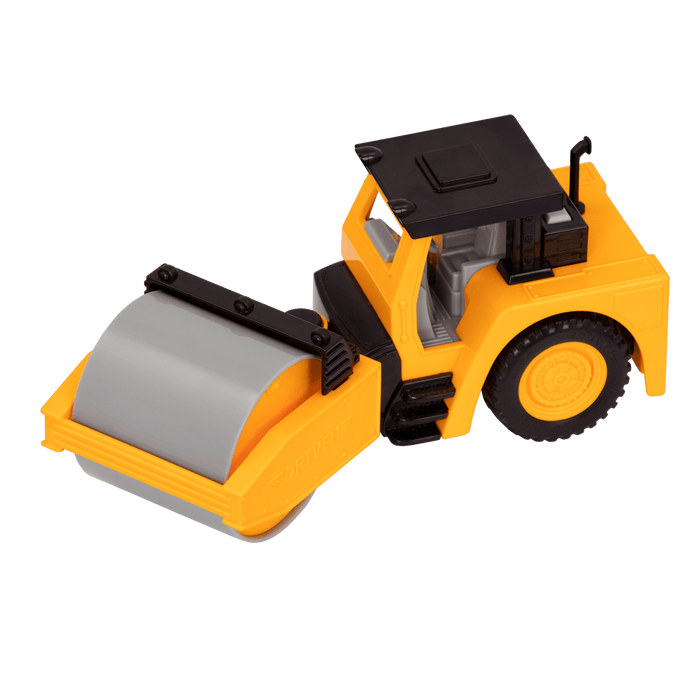 Small Micro Series Yellow toy steam roller