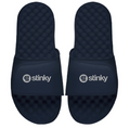 slides navy with stinky logo