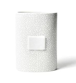 Stone Small Dot Mini Oval Vase Happy Everything