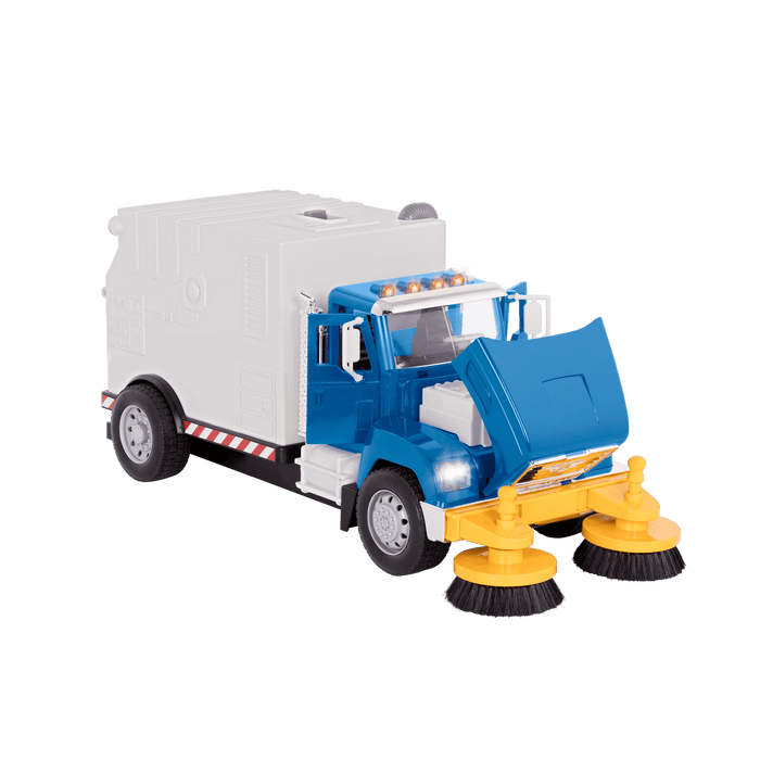 Large Standard Size Blue toy street sweeper
