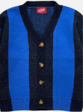 Stripe Cardigan - Blue