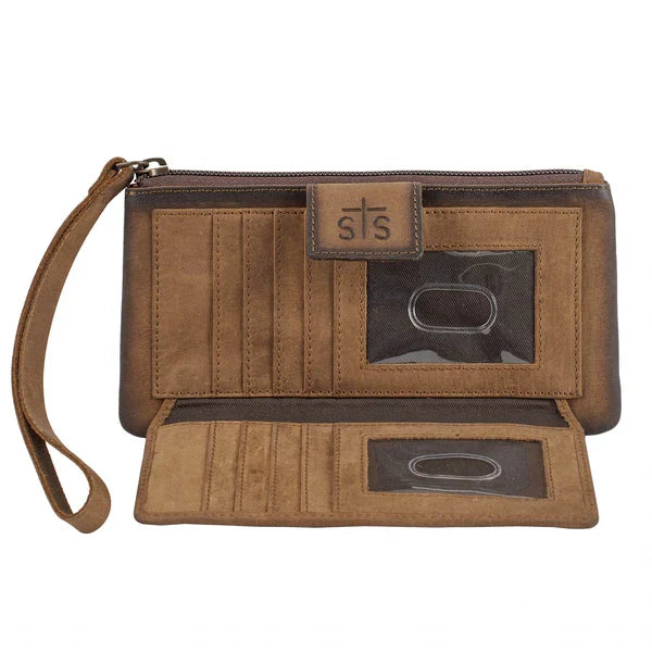 STS Ranchwear Cowhide Haley Wallet