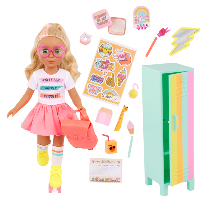 Glitter Girls Sunnie School Locker Playset