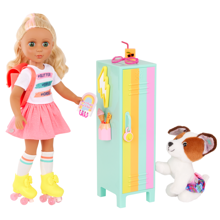 Glitter Girls Sunnie School Locker Playset