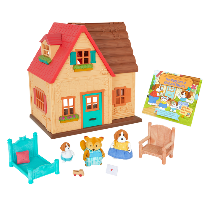 Sunny Acres Country House with Figurines