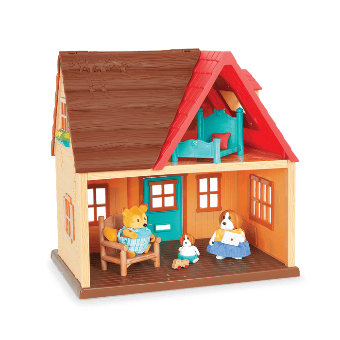 Sunny Acres Country House with Figurines