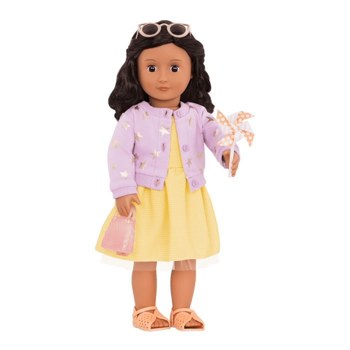 Sunshine and Stars Summer Outfit for 18-inch Dolls