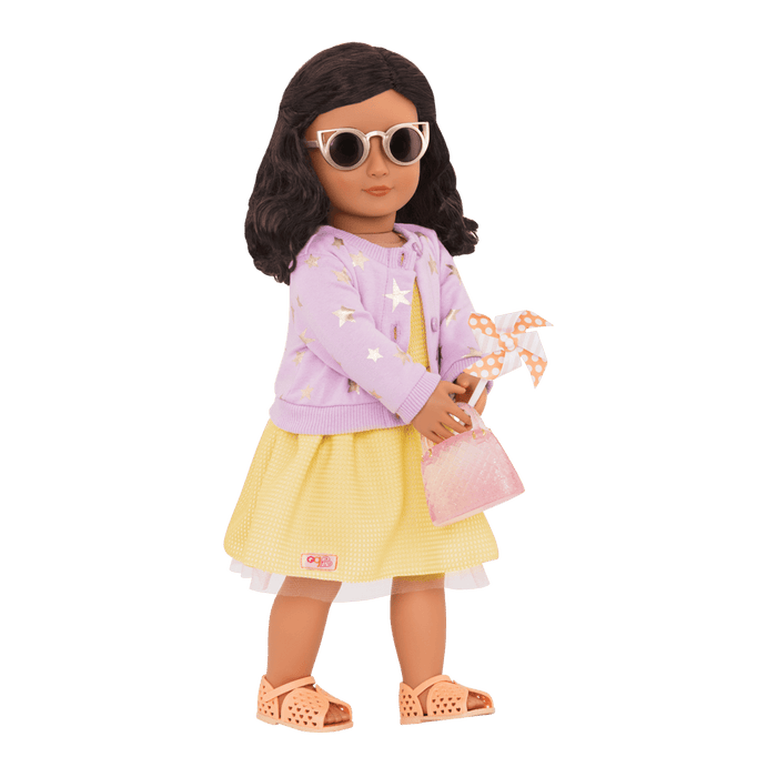 Sunshine and Stars Summer Outfit for 18-inch Dolls