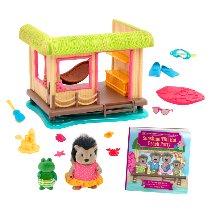 Sunshine Tiki Hut - Deluxe - Li’l Woodzeez