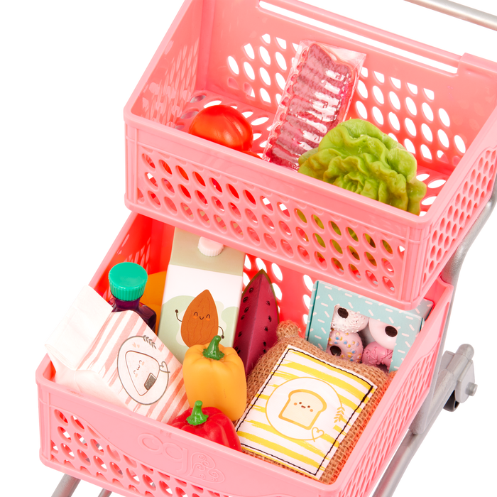 Our Generation Supermarket Play Doll Grocery Cart