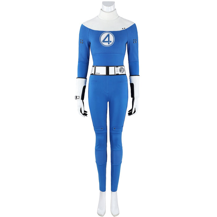 Susan Storm Cosplay Bodysuit - Fantastic 4 Invisible Woman Full Set