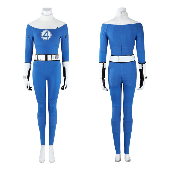 Susan Storm Cosplay Bodysuit - Fantastic 4 Invisible Woman Full Set