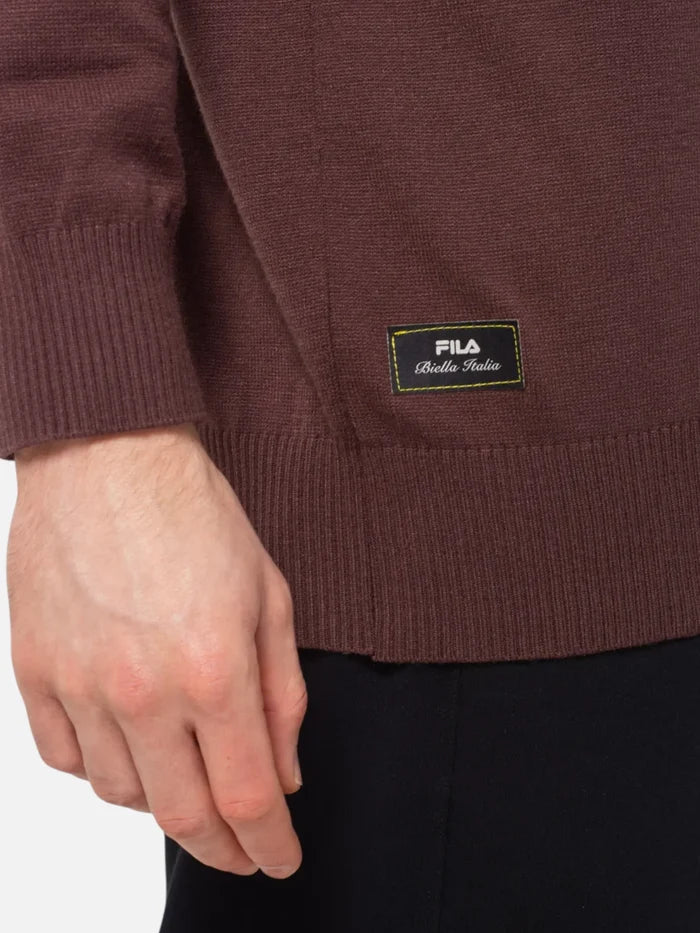 Sweater Fila Comfort UC Basic Tricot Marrón