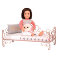 Sweet Dreams Scrollwork Bed with Everly