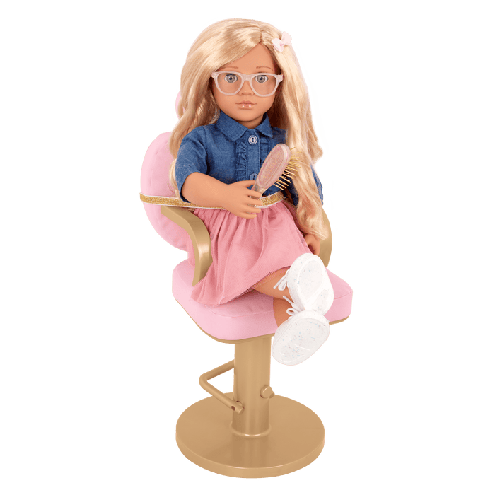 Our Generation Sweet Salon Chair for 18-inch Dolls with accessories