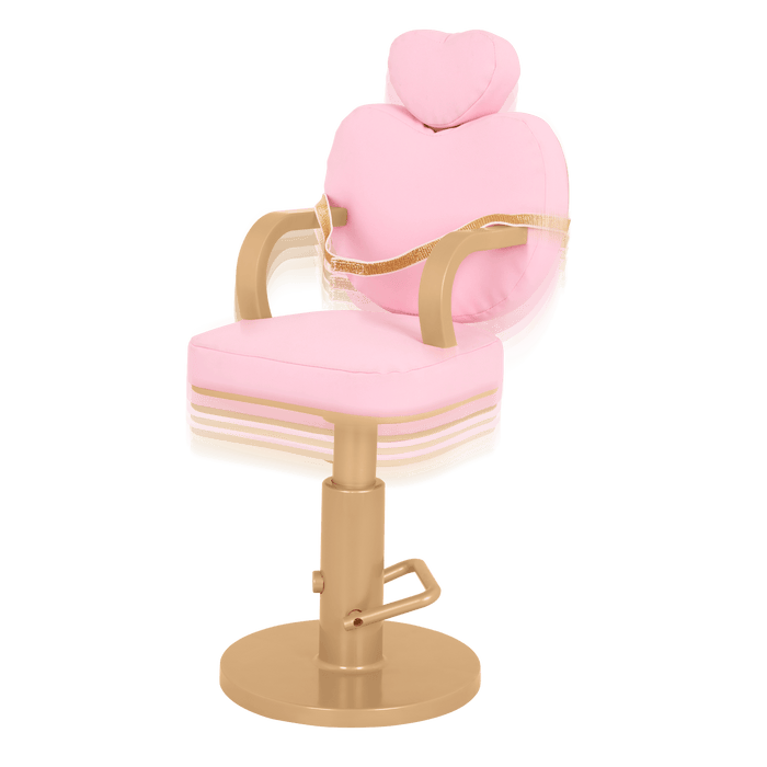 Our Generation Sweet Salon Chair for 18-inch Dolls with accessories