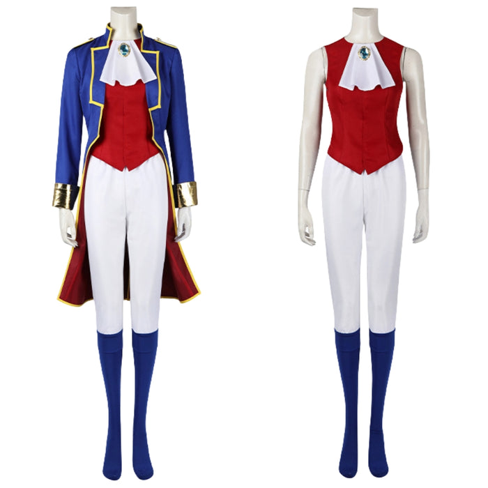 Sword Fighter Peach Costume - Mario Princess Peach: Showtime Cos Replica - Adult & Kids Full Set
