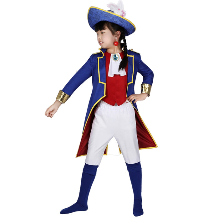 Sword Fighter Peach Costume - Mario Princess Peach: Showtime Cos Replica - Adult & Kids Full Set