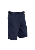 SYZMIK Men’s Basic Cargo Shorts ZS502 Work Wear Syzmik Navy 72