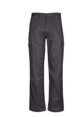 SYZMIK Men’s Midweight Drill Cargo Pants (Regular) ZW001 Work Wear Syzmik Charcoal 87R