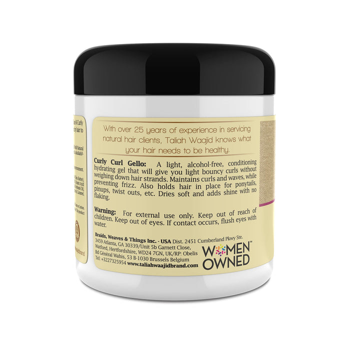 Taliah Waajid Curls, Waves & Naturals Curly Curl “Gello” 6oz