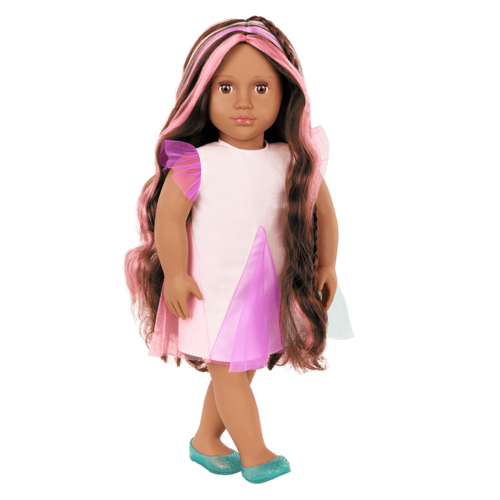 Our Generation 18" Hair Grow Doll Tania & Accessories