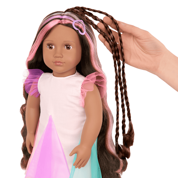 Our Generation 18" Hair Grow Doll Tania & Accessories