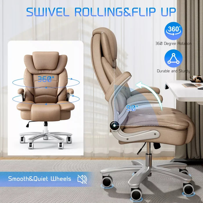 Tapia Big & Tall Ergonomic Office Chair - Canva Home
