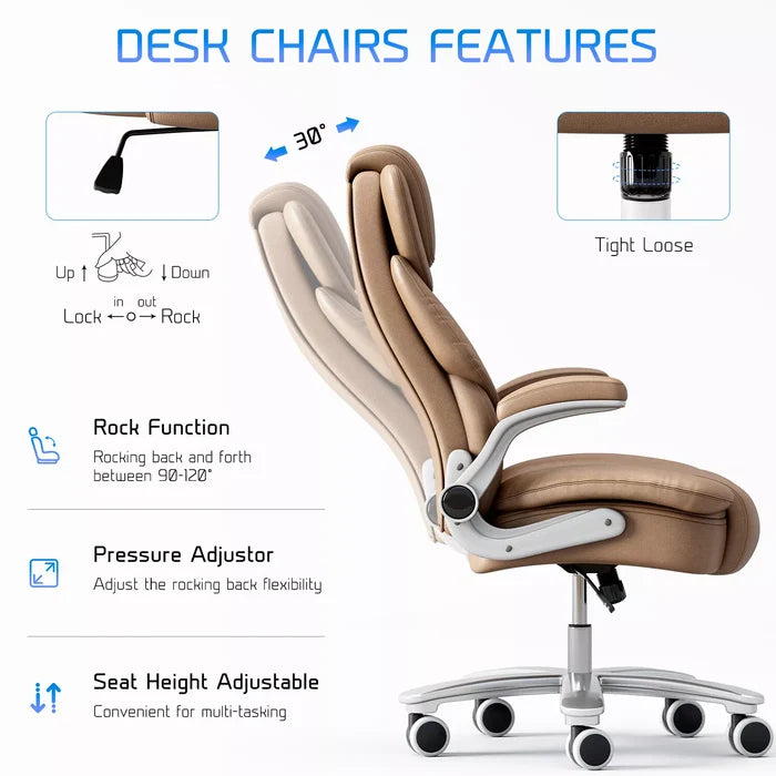 Tapia Big & Tall Ergonomic Office Chair - Canva Home