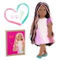 Our Generation 18" Hair Grow Doll Tasha & Accessories