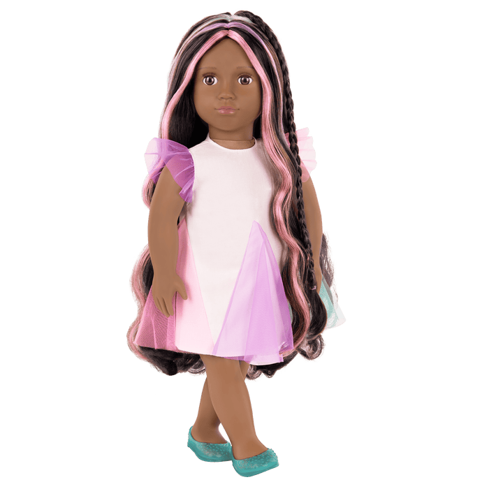 Our Generation 18" Hair Grow Doll Tasha & Accessories