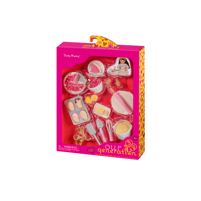 Our Generation Tasty Pastry Accessory Set for 18-inch Dolls