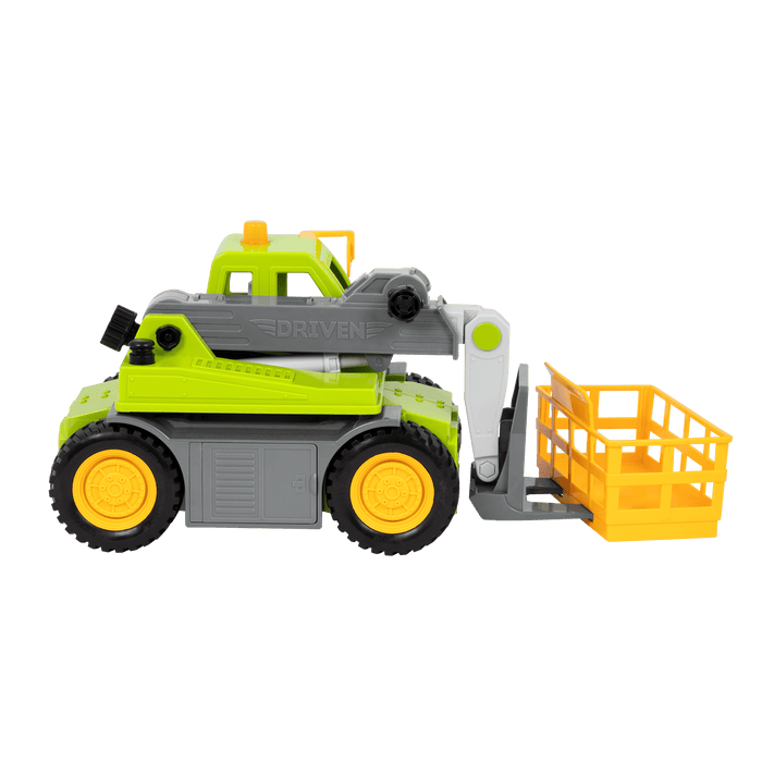 Medium Midrange Series Green toy telehandler