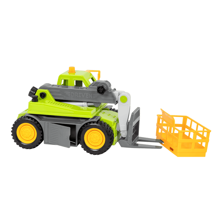 Medium Midrange Series Green toy telehandler