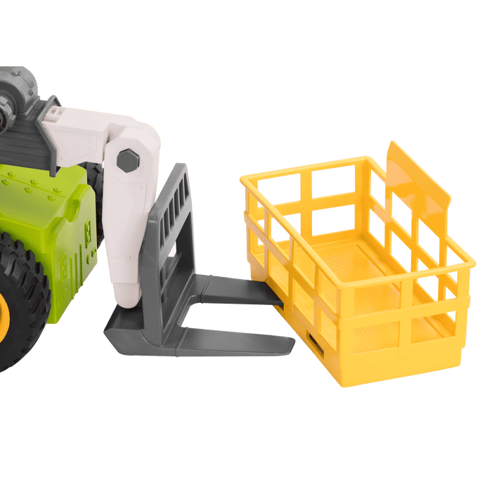 Medium Midrange Series Green toy telehandler