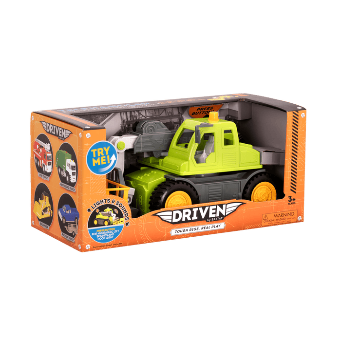 Medium Midrange Series Green toy telehandler