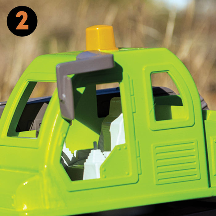 Medium Midrange Series Green toy telehandler